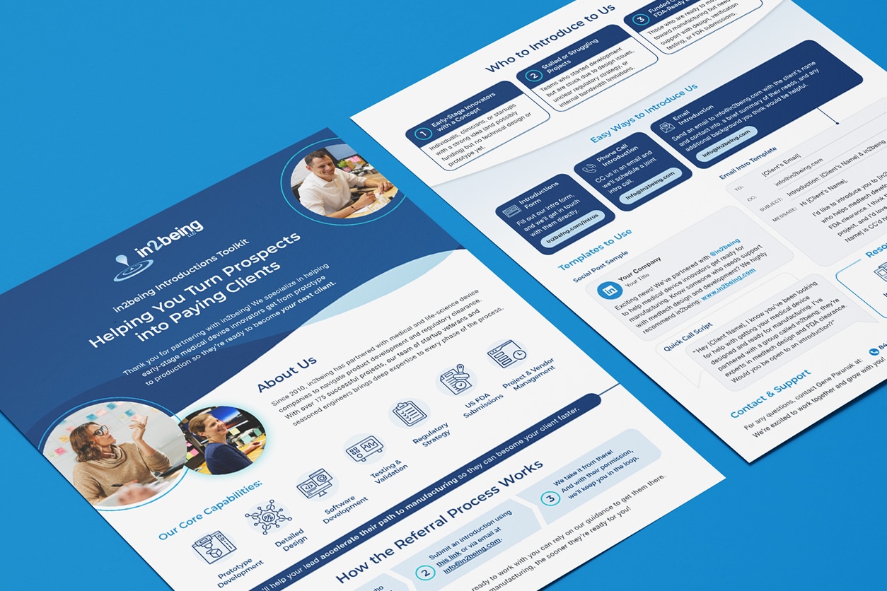 Image showing the Introductions Toolkit pages